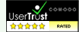 Zertifikat von usertrust.com für Sander-Touristik - Urlaub auf Mallorca