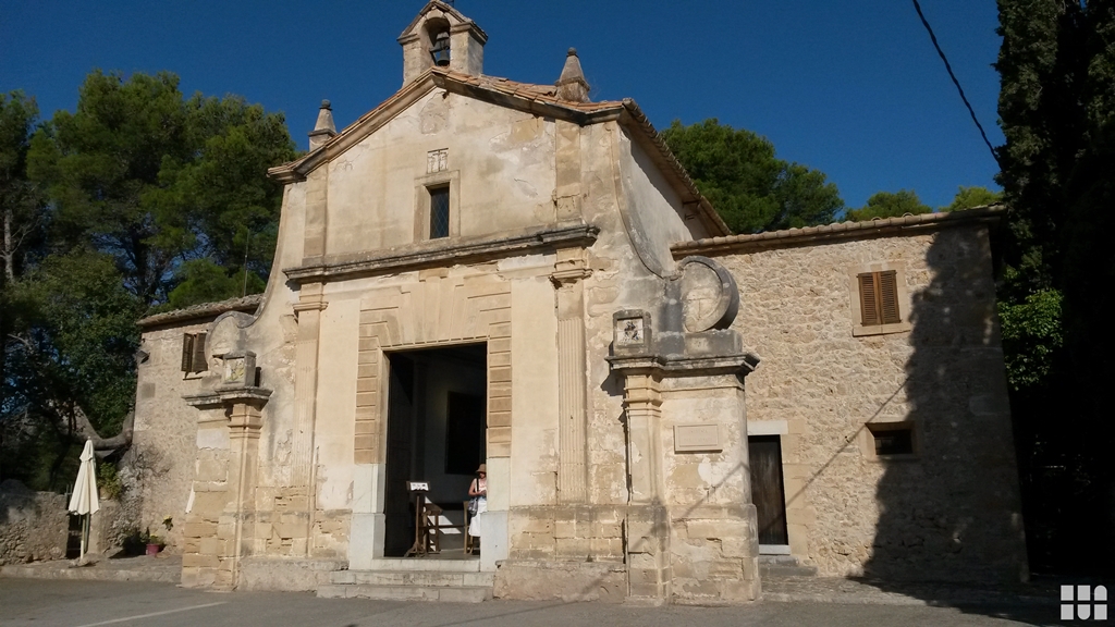 Pollenca -  Port de Pollenca - Cala Sant Vicenc - Die Kapelle Eglésia del Calvari auf dem Kalvarienberg